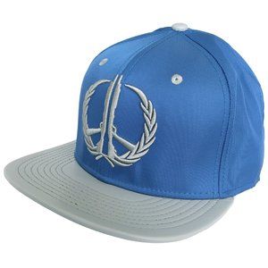 Hippy Thug Peace-Guns Logo Flat Brim Hat Limited